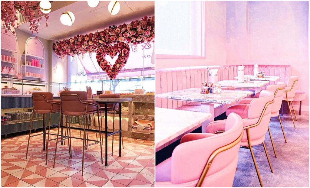 Café Cherie, cafeteria 100% rosa, inaugura unidade em BH