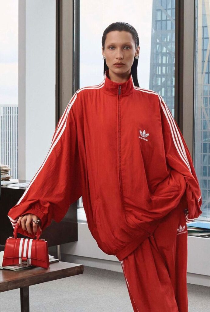 Bella Hadid — Campanha Adidas x Balenciaga