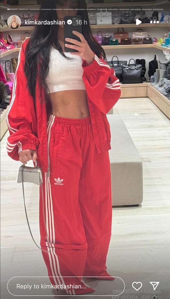 Kim Kardashian — Adidas x Balenciaga